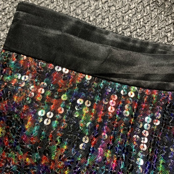 Sequined holiday skirt - Picture 4 of 6